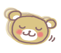 Sticker of Cute bear sticker #1788820