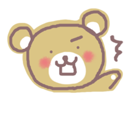 Sticker of Cute bear sticker #1788821