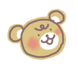 Sticker of Cute bear sticker #1788823