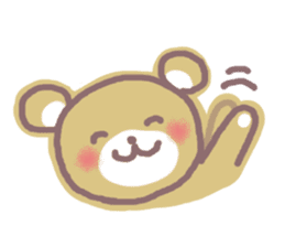 Sticker of Cute bear sticker #1788828