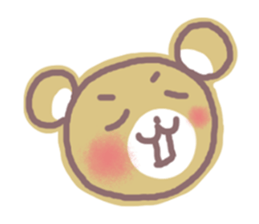 Sticker of Cute bear sticker #1788829