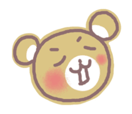 Sticker of Cute bear sticker #1788829