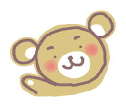 Sticker of Cute bear sticker #1788831