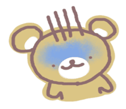 Sticker of Cute bear sticker #1788833