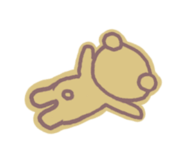 Sticker of Cute bear sticker #1788834