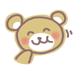 Sticker of Cute bear sticker #1788835