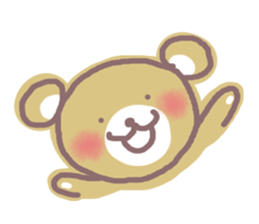 Sticker of Cute bear sticker #1788838