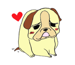 Ugly Lovely Doggy sticker #1788841