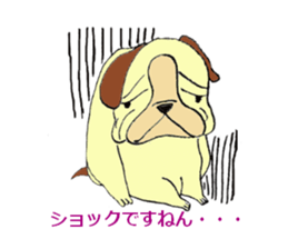 Ugly Lovely Doggy sticker #1788844