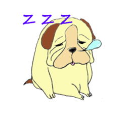 Ugly Lovely Doggy sticker #1788846