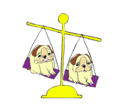 Ugly Lovely Doggy sticker #1788848