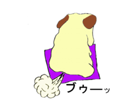 Ugly Lovely Doggy sticker #1788849