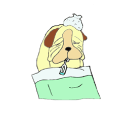 Ugly Lovely Doggy sticker #1788850