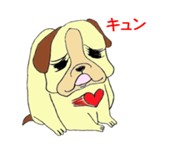 Ugly Lovely Doggy sticker #1788851
