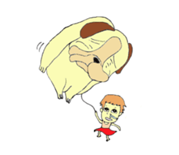 Ugly Lovely Doggy sticker #1788856