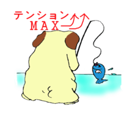 Ugly Lovely Doggy sticker #1788857