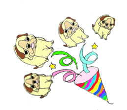 Ugly Lovely Doggy sticker #1788858