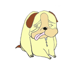 Ugly Lovely Doggy sticker #1788859