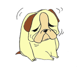 Ugly Lovely Doggy sticker #1788862