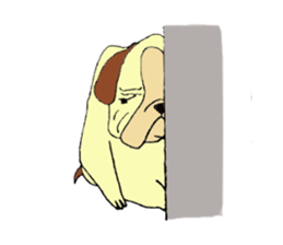 Ugly Lovely Doggy sticker #1788863