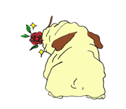 Ugly Lovely Doggy sticker #1788864