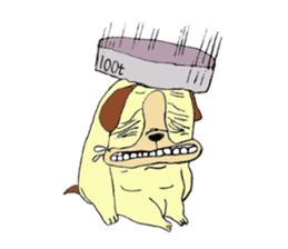 Ugly Lovely Doggy sticker #1788867