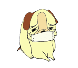 Ugly Lovely Doggy sticker #1788872