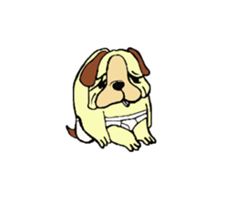 Ugly Lovely Doggy sticker #1788876