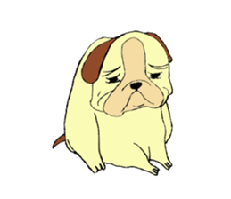 Ugly Lovely Doggy sticker #1788877