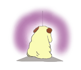 Ugly Lovely Doggy sticker #1788878