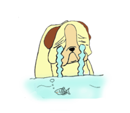 Ugly Lovely Doggy sticker #1788879