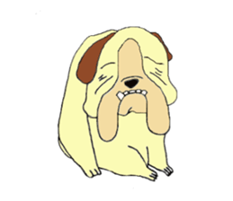 Ugly Lovely Doggy sticker #1788880