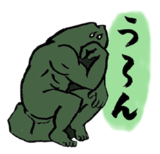 Sticker of frogs sticker #1789024