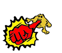 Sticker of frogs sticker #1789039