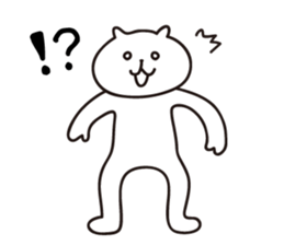 Cat ordinary sticker #1789108