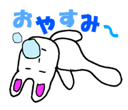 Loose rabbit man sticker #1789162