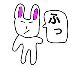 Loose rabbit man sticker #1789182
