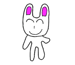 Loose rabbit man sticker #1789184