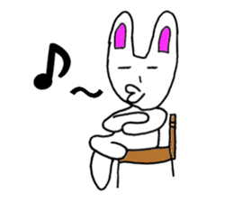 Loose rabbit man sticker #1789187