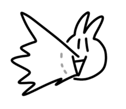 I wrote fast rabbit sticker #1789325