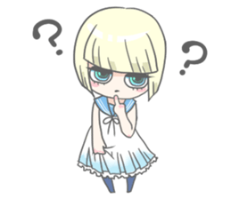 A selfish girl sticker #1789362