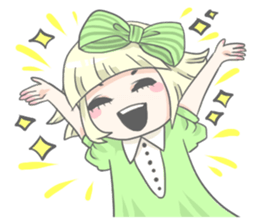 A selfish girl sticker #1789387