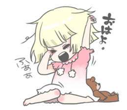 A selfish girl sticker #1789397