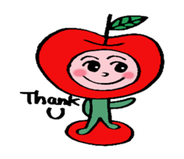 Apple smiles sticker #1789441