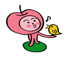 Apple smiles sticker #1789442