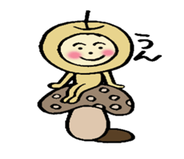 Apple smiles sticker #1789447