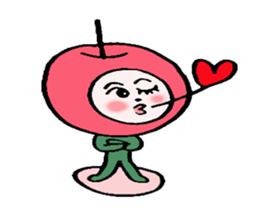 Apple smiles sticker #1789464