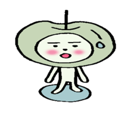 Apple smiles sticker #1789465