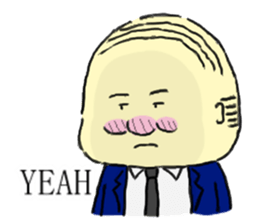 English Stickers Dad,Man,Alien,Girl sticker #1789729