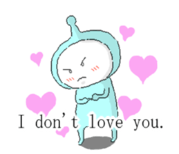 English Stickers Dad,Man,Alien,Girl sticker #1789740